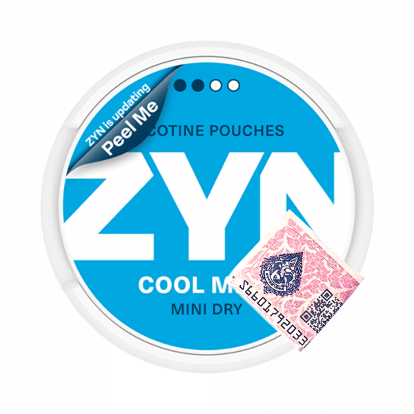 ZYN Cool Mint Mini Dry – Crisp Nicotine Pouches | Thailand